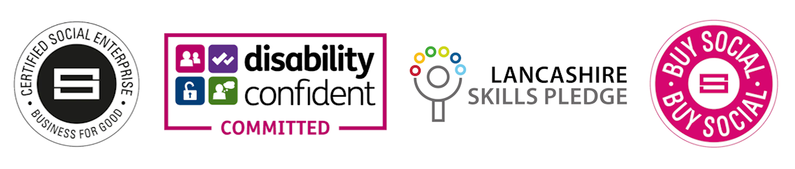 Social Enterprise Lancashire Network Logo Lock-up 2025